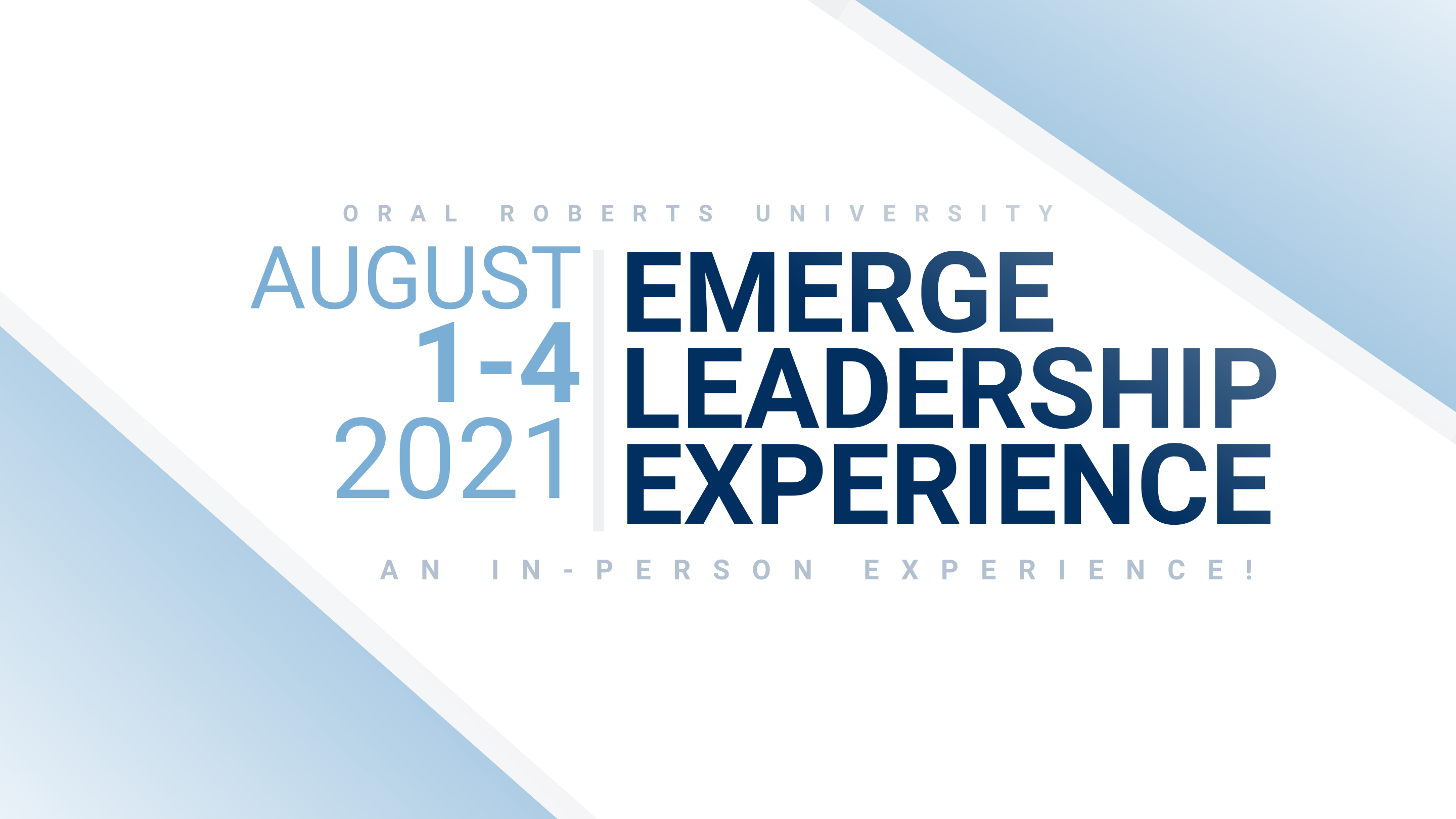 Emerge Leadership Experience Promo